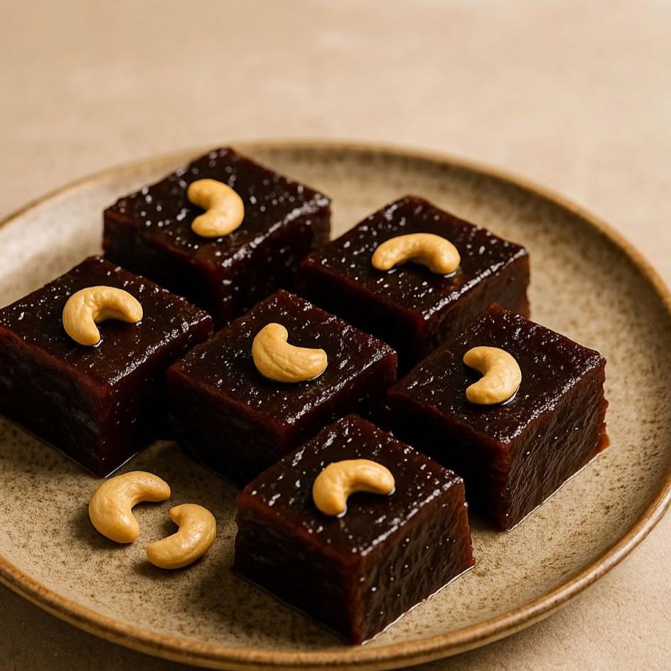 Kalu Dodol (Black Jaggery Sweet)