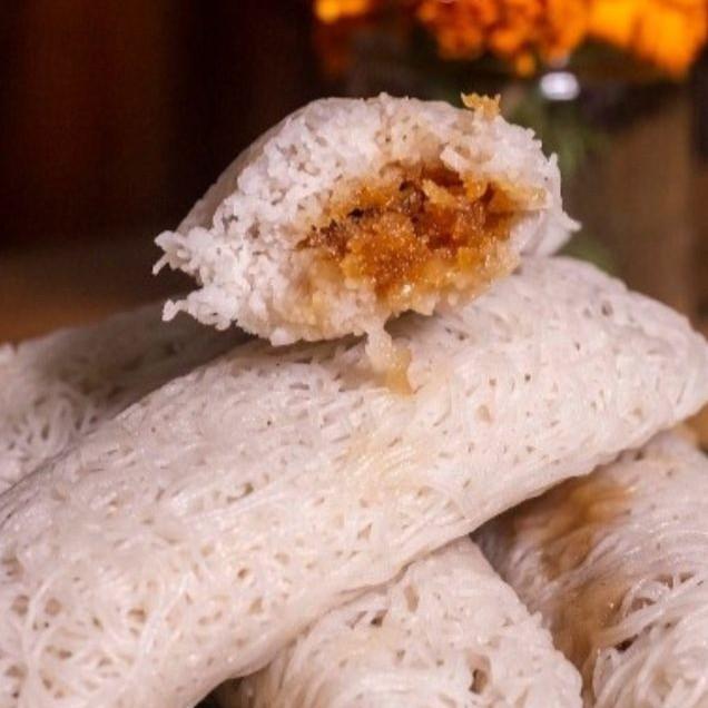 Lavariya (Sweet String Hopper with Coconut Filling)