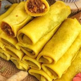 Coconut Pancakes with Treacle